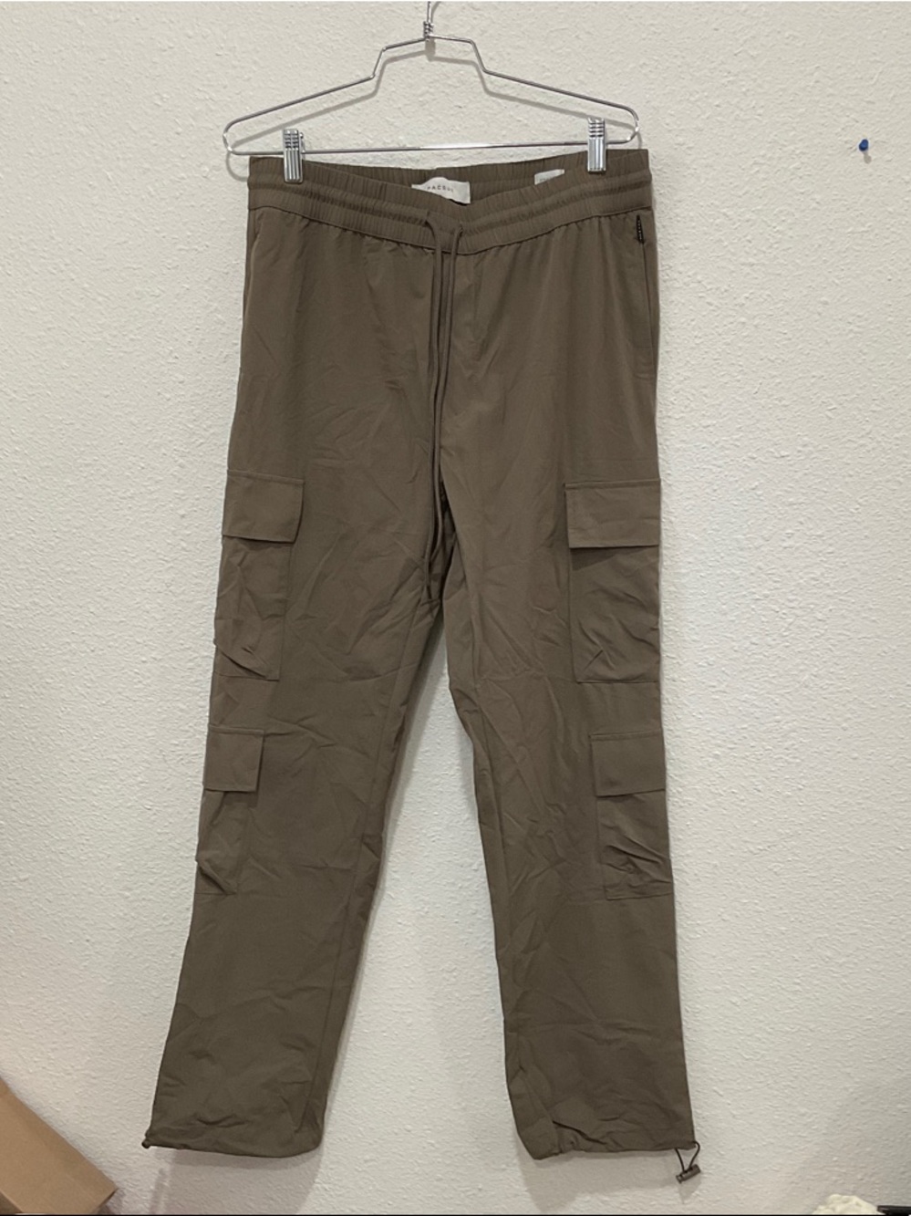 PacSun Men's Olive Cargo Jogger Pants